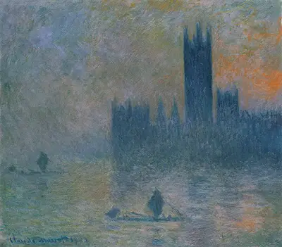 Houses of Parliament, Effect of Fog, 1903–1904 Claude Monet